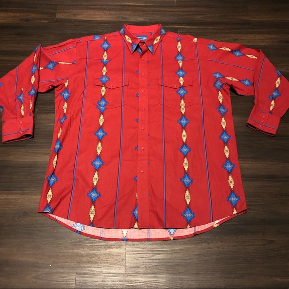 Wrangler Other - Vintage Wrangler western wear shirt